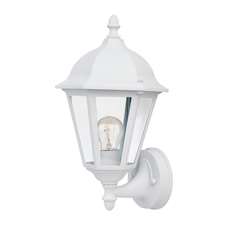 Maxim Lighting Westlake 1-Light 8" Wide White Outdoor Wall Sconce 1002WT